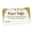 thumbnail image 2 of Inkdotpot 30Baby ShowerDiaper Raffle Ticket Lottery Insert Cards Supplies Games For Baby Shower Party Jungle Animals Bring A Pack Of Diapers To Win Favors Gifts And Prizes, 2 of 5