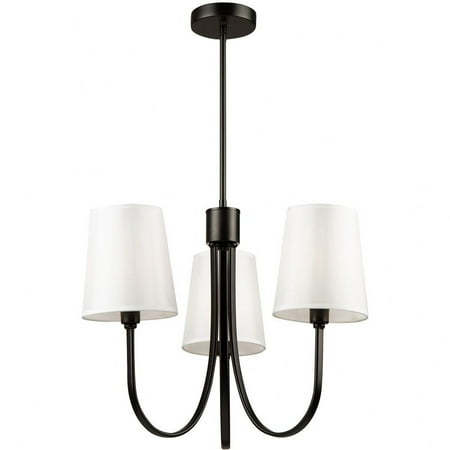 

SC13333BK-Artcraft Lighting-Rhythm - 3 Light Chandelier In Traditional Style-17.7 Inches Tall and 23.6 Inches Wide-Black Finish