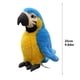 thumbnail image 4 of Realista loro de peluche de juguete de peluche para niños perfecto cumpleaños y peluche de animales de zoológico, 4 of 8