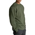 thumbnail image 3 of Fruit of the Loom Men's Crafted Comfort Super Soft Cotton Blend Fleece Crew Sweatshirt, Sizes S - 2XL, 3 of 7
