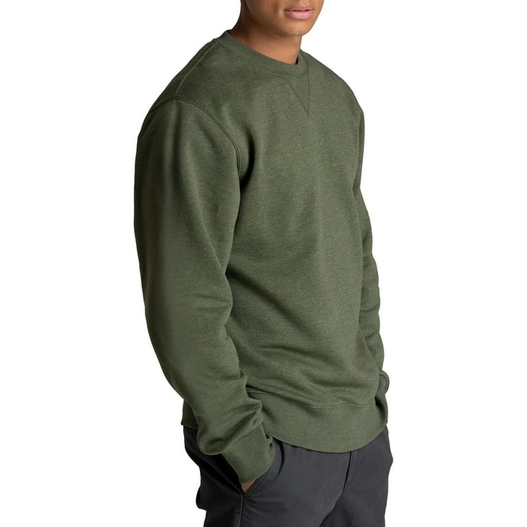 Fruit of the Loom Men's Crafted Comfort Super Soft Cotton Blend Fleece Crew Sweatshirt, Sizes S - 2XL Fruit of the Loom Men's Crafted Comfort Super Soft Cotton Blend Fleece Crew Sweatshirt, Sizes S - 2XL