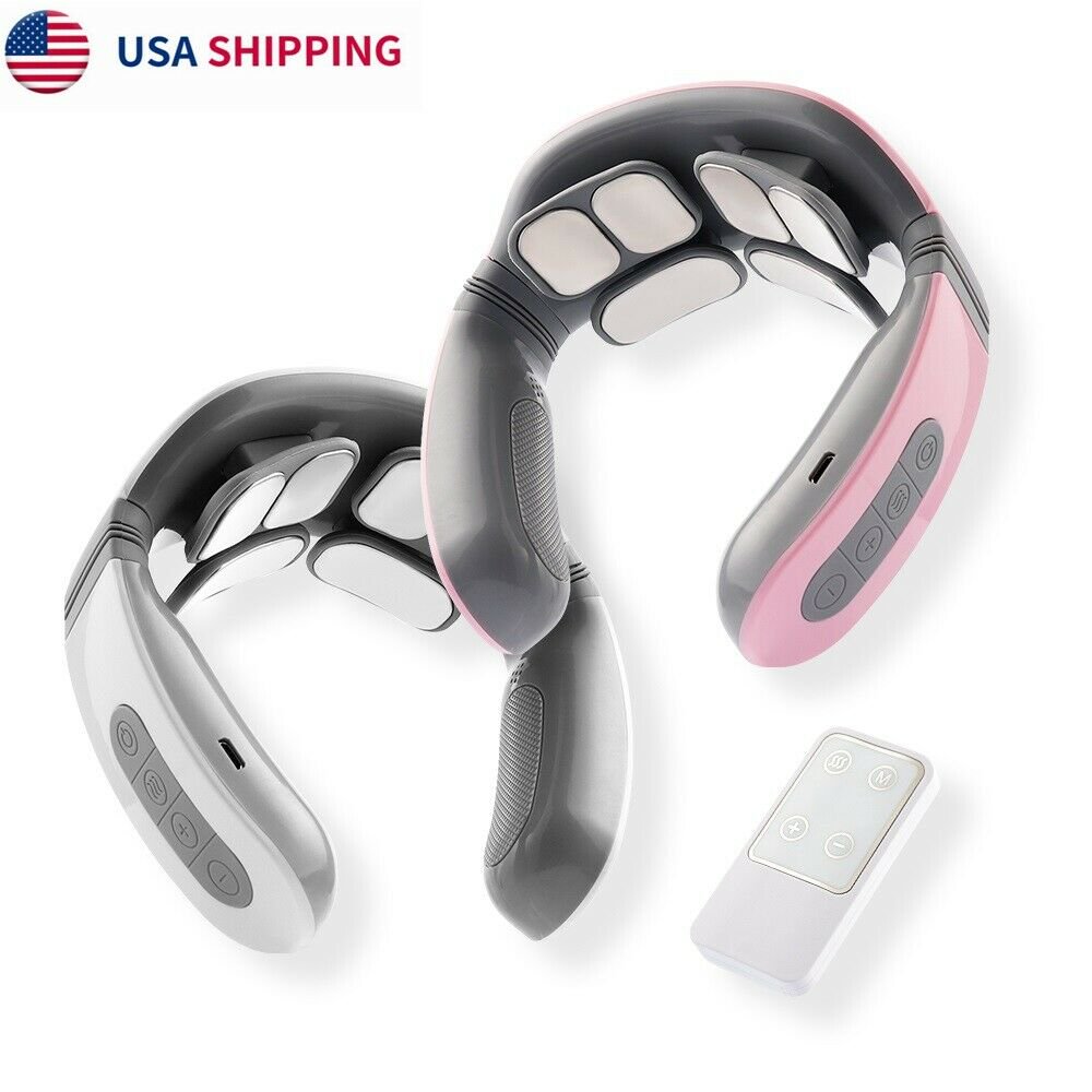 6 Head Intelligent Neck Massager with Heat, Cordless Deep Tissue