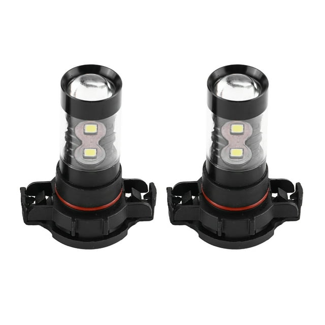 2 pcs H16 12V-24V 50W Car High Power Bright LED Fog Daytime Light Bulbs
