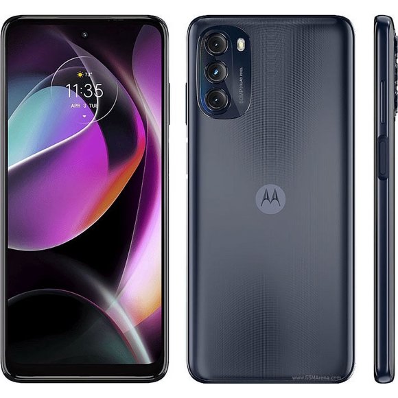 Motorola Moto g 5G (XT2213-3) (2022) 64 Go 4 Go RAM Gris Clair de Lune Téléphone Intelligent Déverrouillé Téléphone Intelligent Déverrouillé - (Neuf)