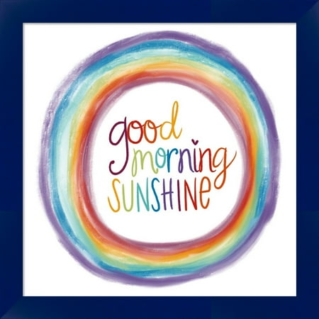 Great Art Now Good Morning Sunshine by Katie Doucette, Framed Wall Art, 14W x 14H