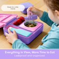 thumbnail image 4 of Contenedor de Comidas OmieBox Kids Bento Aislado con 3 Compartimentos, 4 of 7
