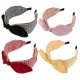 thumbnail image 1 of ADDHAT 4Ud Diademas Anchas Con Moño Decorativo Para Mujer Accesorio, 1 of 7