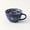 Dark Blue, variant on Boho Chic 14oz Ceramic Coffee Mug - Large Capacity, Heat-Resistant, Microwave Safe, Reusable & Dishwasher Safe for Milk and Coffee