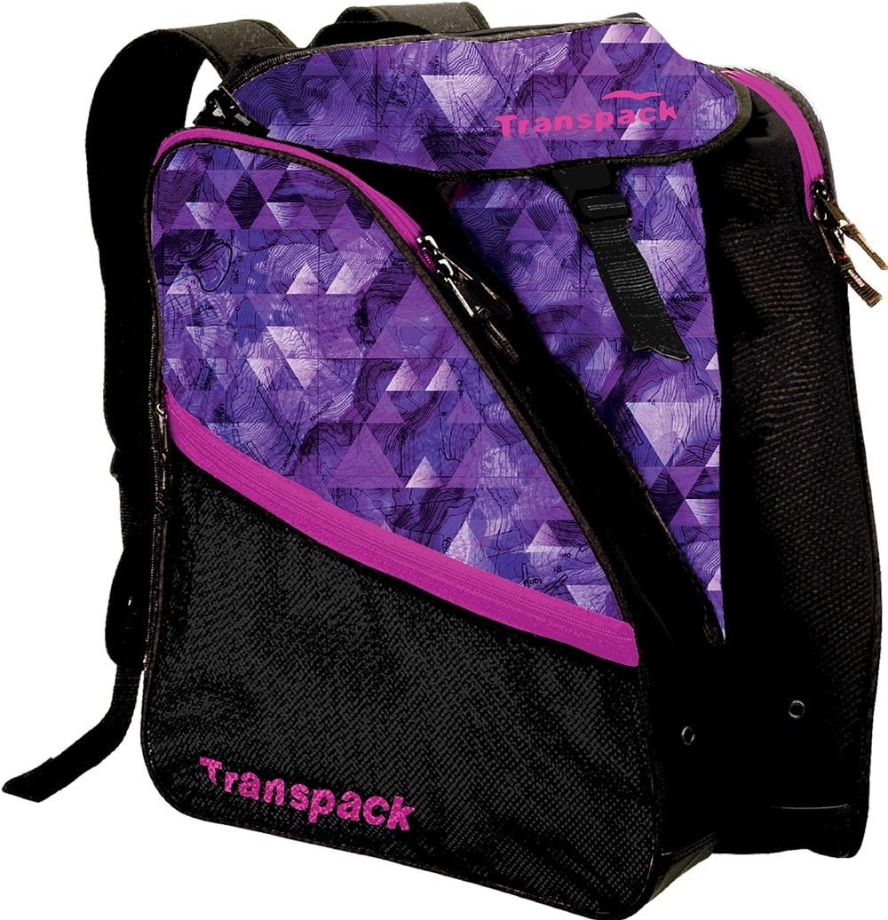 Transpack XTW Boot Bag - Blue/Green Aztec