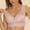 Pink, variant on TAGOLD Womens Plus Size Bra,Summer Casual Bras for Womens,Fashion Woman's Lace Beauty Back Solid Strap Wrap Plus Size Bra Underwear