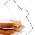 thumbnail image 5 of Cortador y nivelador de pasteles de 1 capa ajustable para hornear, acero inoxidable, nivelador cortador de pasteles de capa plateada,, 5 of 5