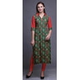 thumbnail image 2 of Bimba Kurti Droit en Rayonne pour Femmes Robe Longue Indienne Imprimée, 2 of 6