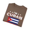 thumbnail image 3 of Novelty I'm Cuban  Save Times Assume I'm Never Mistaken Hilarious Patriotic Nationalist  Chauvinistic Fan Unisex Garment-Dyed T-shirt, 3 of 4