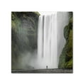 thumbnail image 2 of Trademark Fine Art 'Alone at Skogafoss' Canvas Art by Philippe Sainte-Laudy, 2 of 2