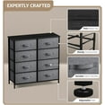 thumbnail image 4 of Sorbus Dresser with 8 Drawers- Black, 4 of 8