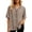 Brown, variant on Womens Tops Lightweight Half Sleeve Trendy Tee V Neck Ruffle T-Shirts Thin Loose Fit Summer Clothes for Beach Travel