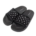 thumbnail image 4 of Luckers Women's Sandals, Breathable, Comfortable Slip-On Open Toe, Flat Heel Platform, Black, Size 8, 4 of 6