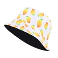 thumbnail image 2 of Only Moment Orange Wide Brim Sun Hat cotton UPF 50+ UV Protection Wide Brim Bucket Hat Safari Hiking Fishing Hats One Size, 2 of 3