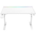 thumbnail image 1 of Escritorio ACTECK ERGO DESK PRO ED757 Ergonimico Hasta 100kg 3 Ajustes de altura Iluminación RGB + Porta Vaso Blanco AC-941440, 1 of 6