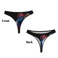 thumbnail image 3 of Fotbe Colorful Betta Fish Tanga Sin Costuras para Mujer con Estampado – Panties Invisibles, Transpirables y Cómodos para Uso Diario-4X-Large, 3 of 6