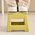thumbnail image 6 of Small Folding Stool, Portable Space-Saver for Kitchen, Closet and Balcony—Easy Carry Handle, 6 of 6