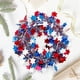 thumbnail image 4 of Xihbxyly Venta de Liquidación Colgante de Guirnalda Del Día de La Independencia, Colgante de Puerta con Estrella Roja, Blanca y Azul, 4 of 7