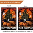 thumbnail image 5 of Happy Halloween House Flag 28 x 40 Inch - Pumpkin Ghosts Garden Flag Decorative House Yard Double Sided Flag for Halloween Decoration, 5 of 5