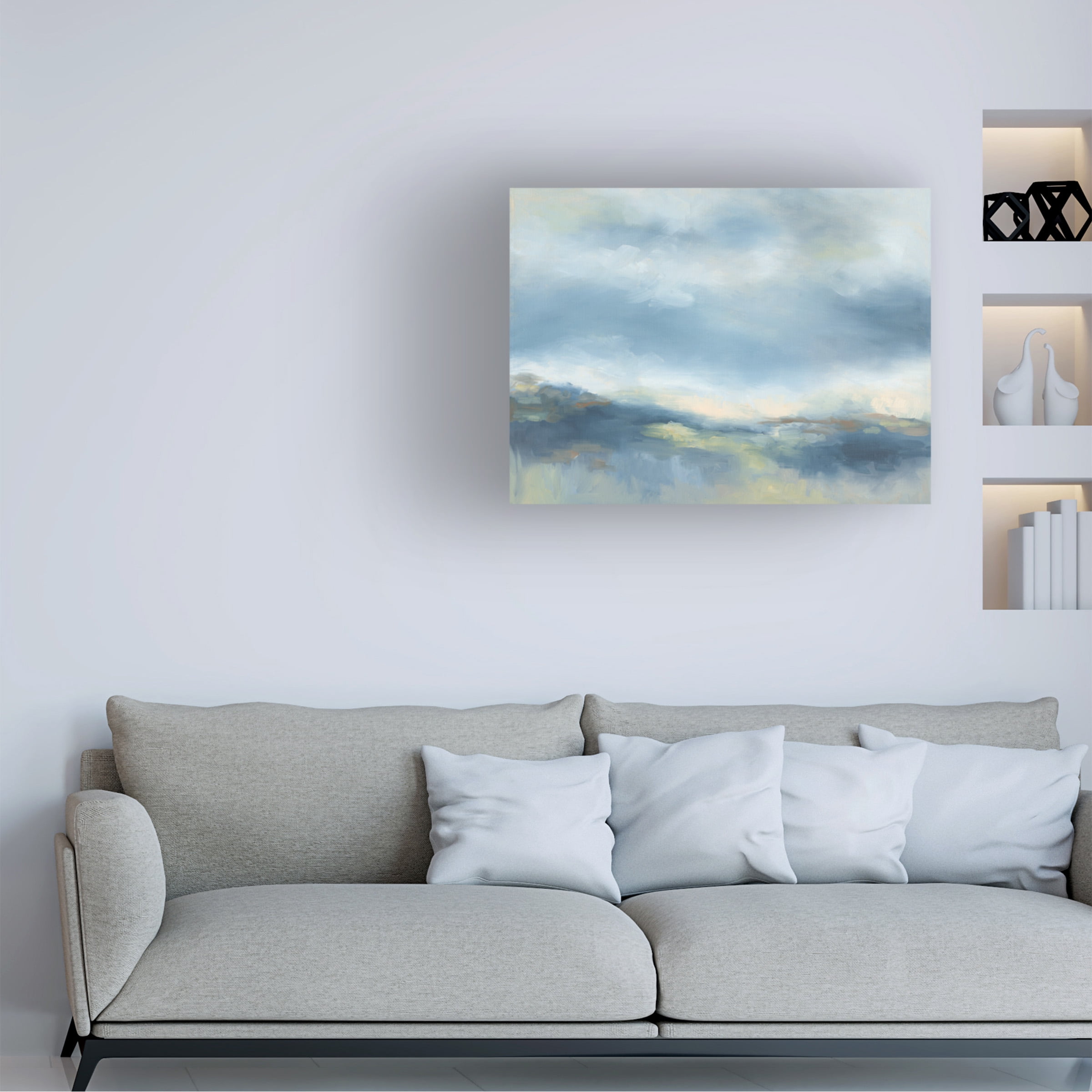 Danusia Keusder 'Buttermilk Sky' Canvas Art