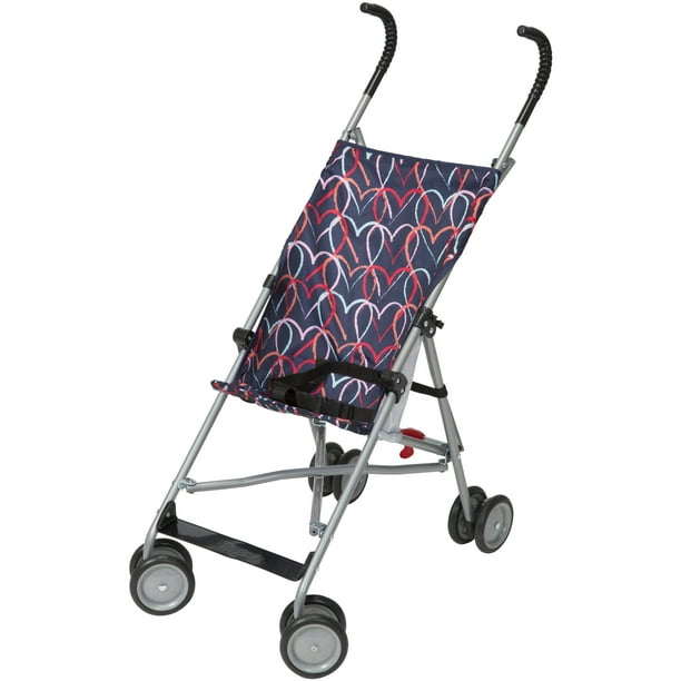 Cosco Comfort Height Umbrella Stroller, Chalk Hearts