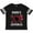Football Black and White, variant on Valentine's Day Papa's Lovebug Boys or Girls Toddler T-Shirt