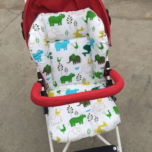 Giraffe Cotton Stroller Pad Seat Cushion Baby Pushchair Mat Cart Liner 