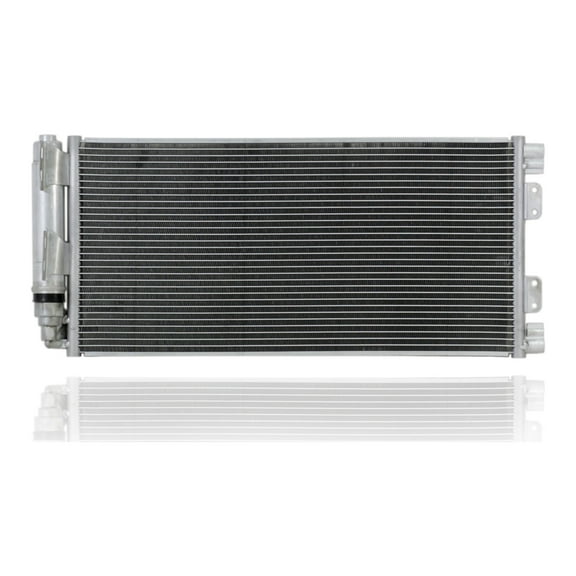 A/C Condenser - Pacific Best Inc For/Fit 3632 02-05 Land Rover Freelander V6 2.5L Parallel Flow Aluminum WITH Receiver & Dryer