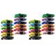 thumbnail image 1 of Hebilla de Seguridad de Liberación Rápida con Collares Reflectantes para Gatos de 24 Piezas con Campana (12 Colores), 1 of 10