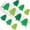 B, variant on 500Pcs/Set Glitter Christmas Stickers Wrapping Label Sticker Scrapbook Stickers Decal Stationery Toys Reward