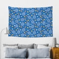 thumbnail image 5 of Xecao Tennis Print Tapestry, Wall Hanging Room Funny Decor, Backdrop Room Decor for Bedroom Living Room dormitory, 5 of 8