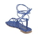 thumbnail image 5 of Sandalias Mujer Gladiadoras Casuales Kipon Correas Azules azul 25, 5 of 5