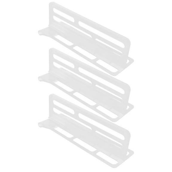 Guangmc Plastic Fridge Dividers 3pcs Adjustable Separator Grid Organizer for Kitchen