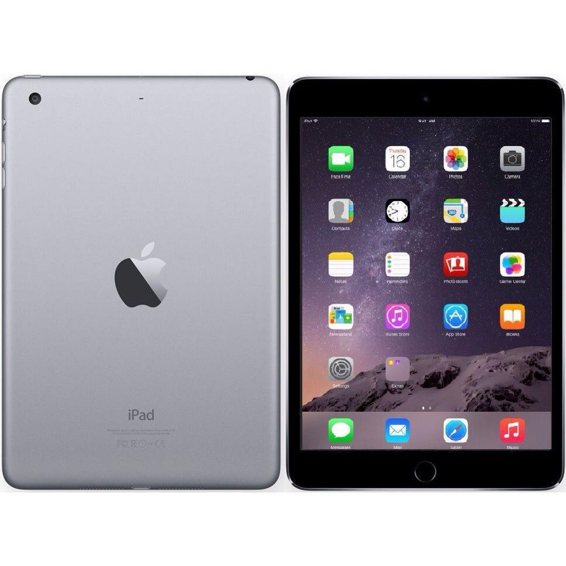 Restored 2014 Apple iPad mini Wi Fi+Cellular 128 GB Space Gray