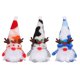thumbnail image 2 of Muñeco de gnomo navideño con astas y luces, muñeco Rudolph, adornos luminosos para el hogar, Navidad, Año Nuevo, rojo, rojo, 2 of 5