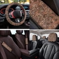 thumbnail image 4 of Binienty 14 Pieces Duck Hunting Camo Auto Seat Covers Full Set with Vehicle Armrest Cushion Non-slip Car Seat Belt Shoulder Strap Covers Headrest Covers Coasters Automotive Interior Decor Set​, 4 of 8
