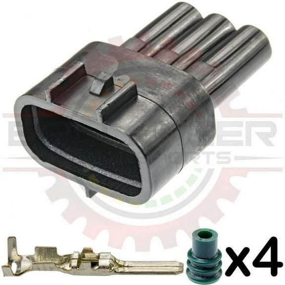 Ballenger Motorsports - Mate to Sumitomo 3 way TS Plug Housing Kit for TPS & Boost Sensors - Replacement for 90980-10845