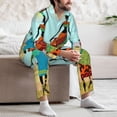 thumbnail image 7 of Sikiie African Women Mens Pajama Set, Soft Warm Long Sleeve Sleepwear, Cozy Button-Down Pjs for Men-, 7 of 7