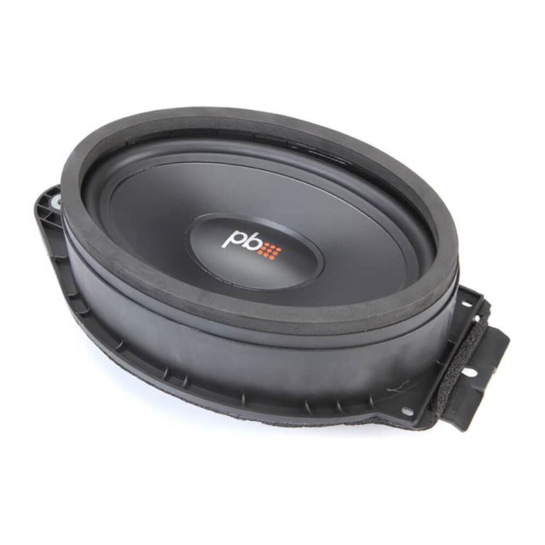 PowerBass OE69CGM OEM Replacement Component Speaker System Chevy / GMC