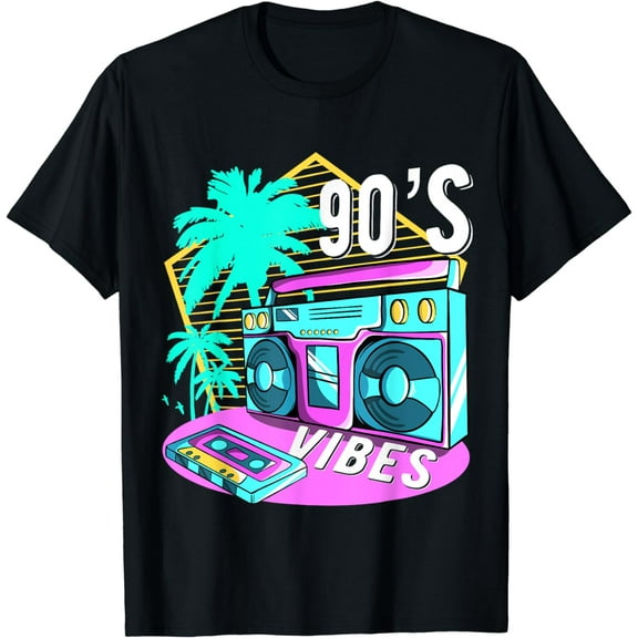 90s Vibes Outfit Retro Aesthetic 1990s Costume Retro Party T-Shirt
