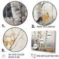 thumbnail image 3 of Designart "Neutral Toned Birch Grace" Tree Birch Floater Framed Wall Art Living Room, 3 of 5