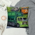 thumbnail image 2 of Just A Boy Who Loves Garbage Trucks Flannel Lightweight Blankets Quilt Plush Fleece Soft Bedding Throw Blanket for Couch and Bed, 2 of 5