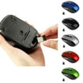 thumbnail image 3 of lionlar USB2.0 Wireless Mouse 2.4 GHZ Mini Mice with Nano 6buttons Optical for PC Red, 3 of 9