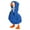 Blue 6X16cm, variant on Ciwanning Yard Gooses Statue Clothes for Patio Lawn Garden Decoration Porch Gooses Outfit