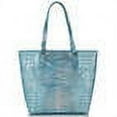 thumbnail image 3 of Brahmin Ellen Artic Blue Light Blue/Metallic/Silver Melbourne Tote Satchel, 3 of 5