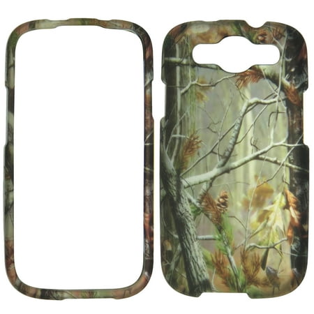 Lime Green Samsung Galaxy S3 Case Camo Pine Case for Samsung Galaxy S3 i9300 Design Cover Protector Snap on Shield Hard Shell Phone Case ()